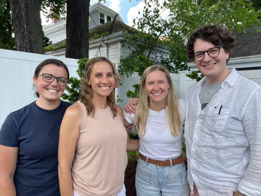 Social Work Faculty during their summer retreat and planning for the new academic year.
